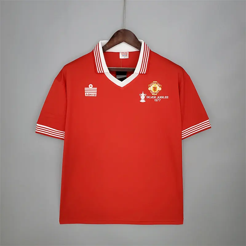Manchester United Retrô 1977 Casa