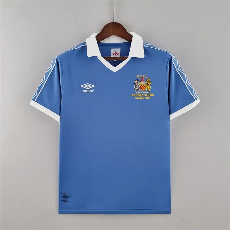 Manchester City Retrô 81/82 Casa