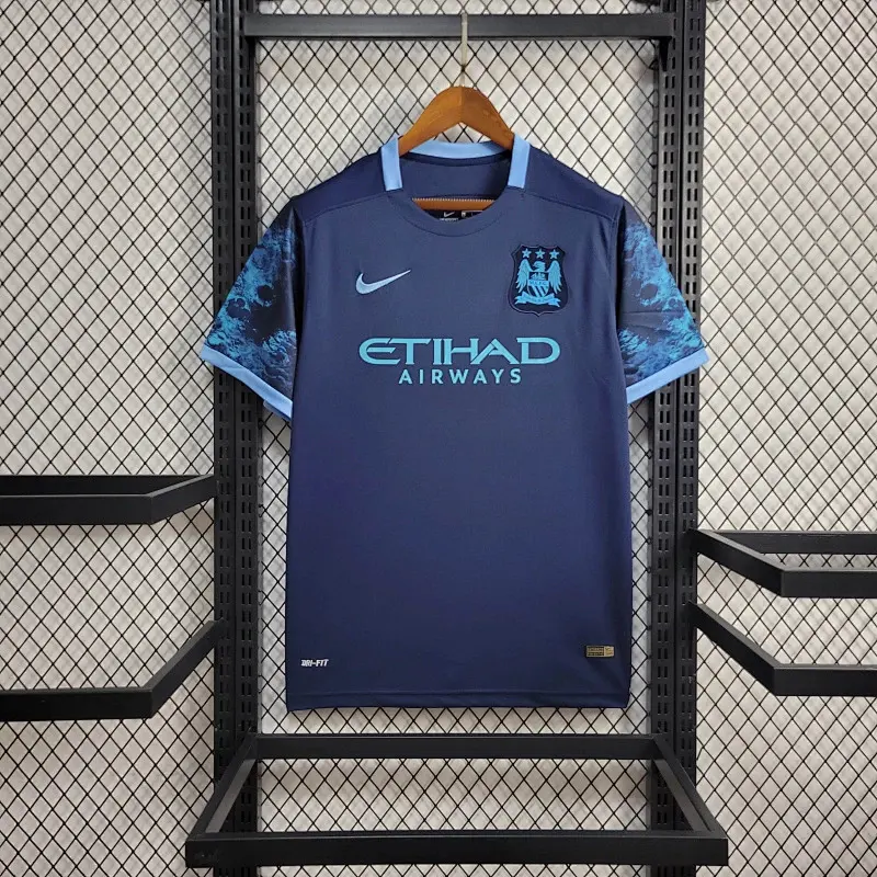 Manchester City Retrô 15/16 Fora