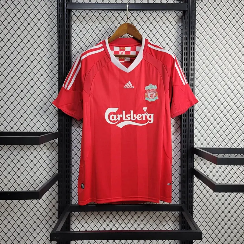 Liverpool Retrô 08/09 Casa (Campeões League)