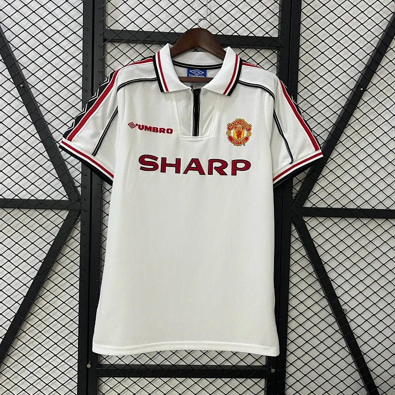 Manchester United Retrô 98/99 Fora
