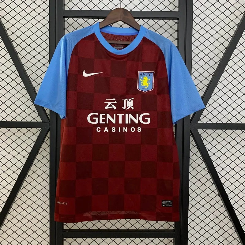 Aston Villa Retrô 11/12 Casa