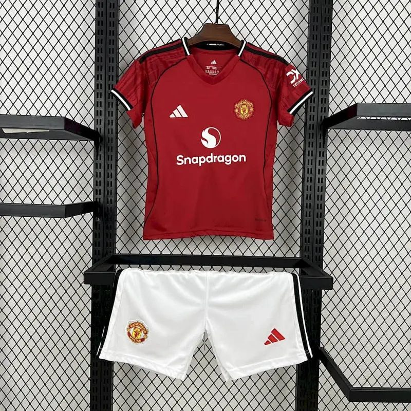 Manchester United Infantil Casa 25/26