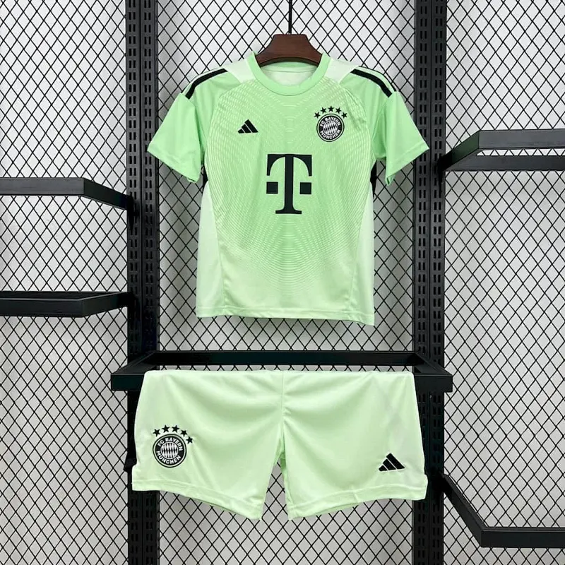 Bayern de Munique Infantil Goleiro 25/26 (Blackn)