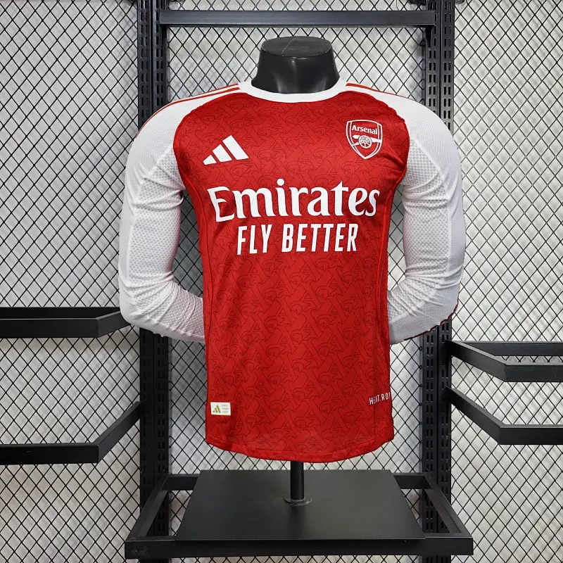 Arsenal Manga longa Casa 25/26