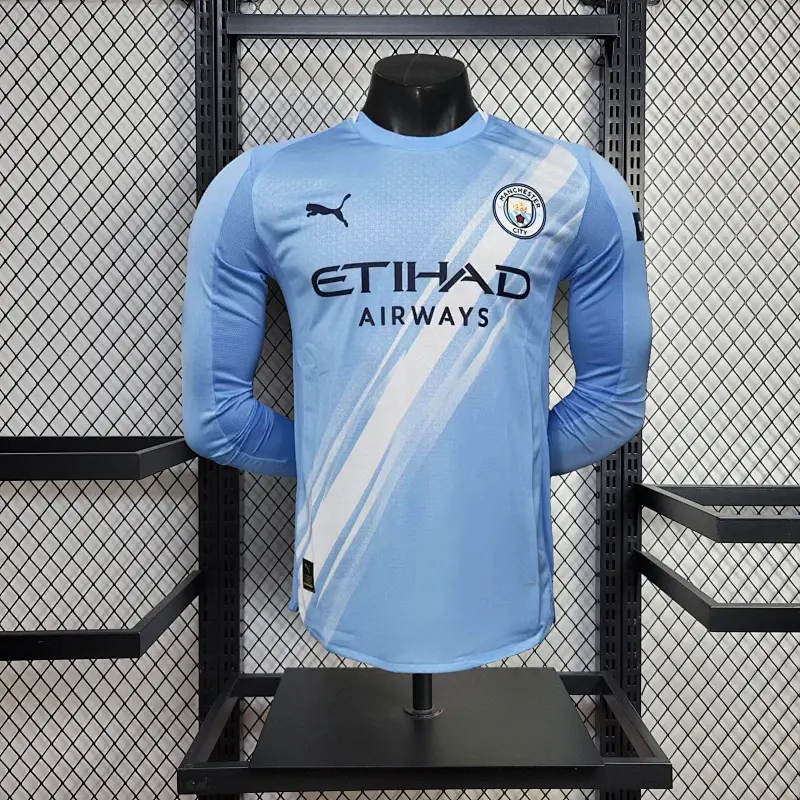 Manchester City Manga longa Casa 25/26