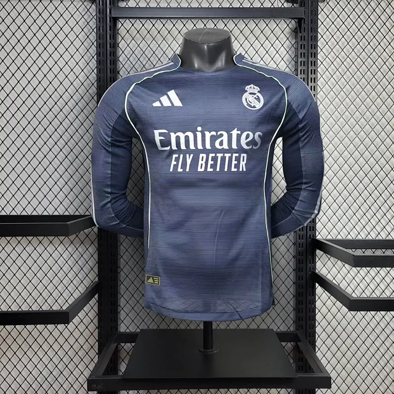 Real Madrid Manga longa Fora 25/26
