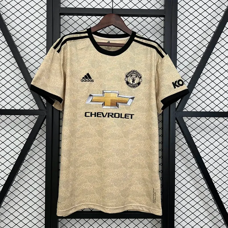 Manchester United Retrô 19/20 Fora