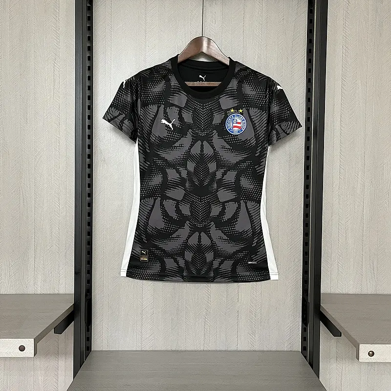 Bahia Feminina Goleiro 25/26 (Preta)