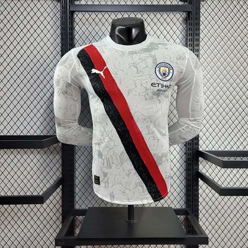 Manchester City Manga longa Fora 25/26