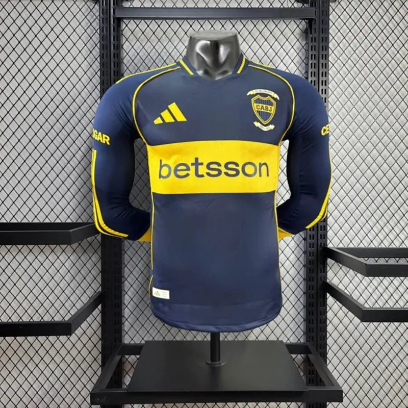 Boca Juniors Manga longa Casa 25/26