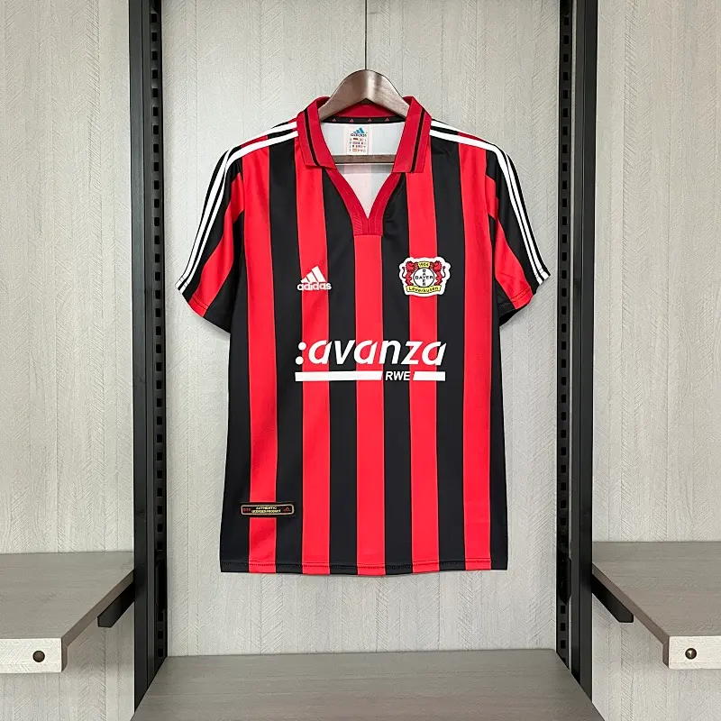 Bayer Leverkusen Retrô 00/01 Casa