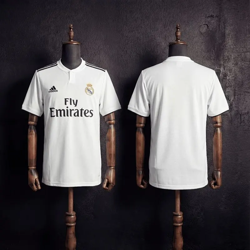 Real Madrid Retrô 18/19 Casa