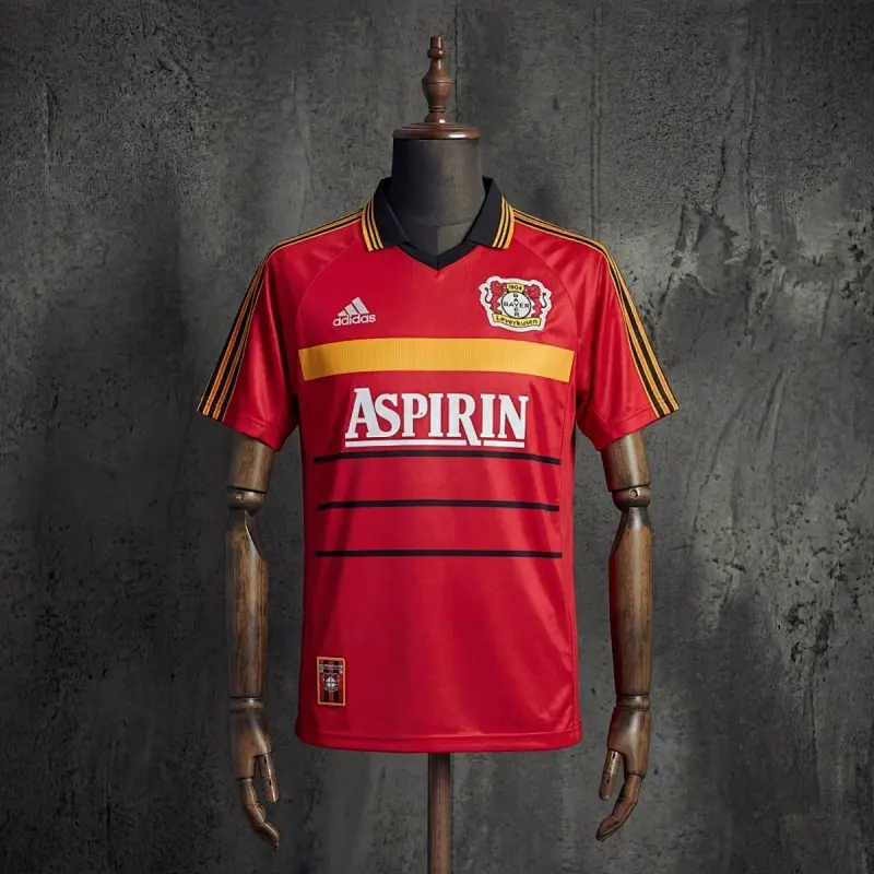Bayer Leverkusen Retrô 98/00 Casa