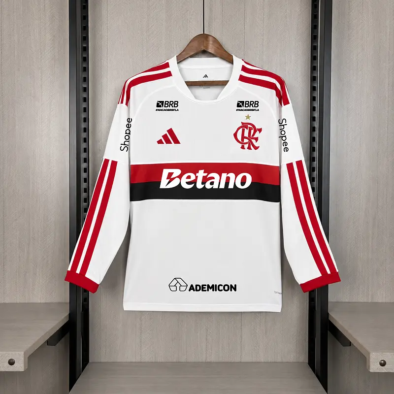 Flamengo Manga longa Fora 26/27