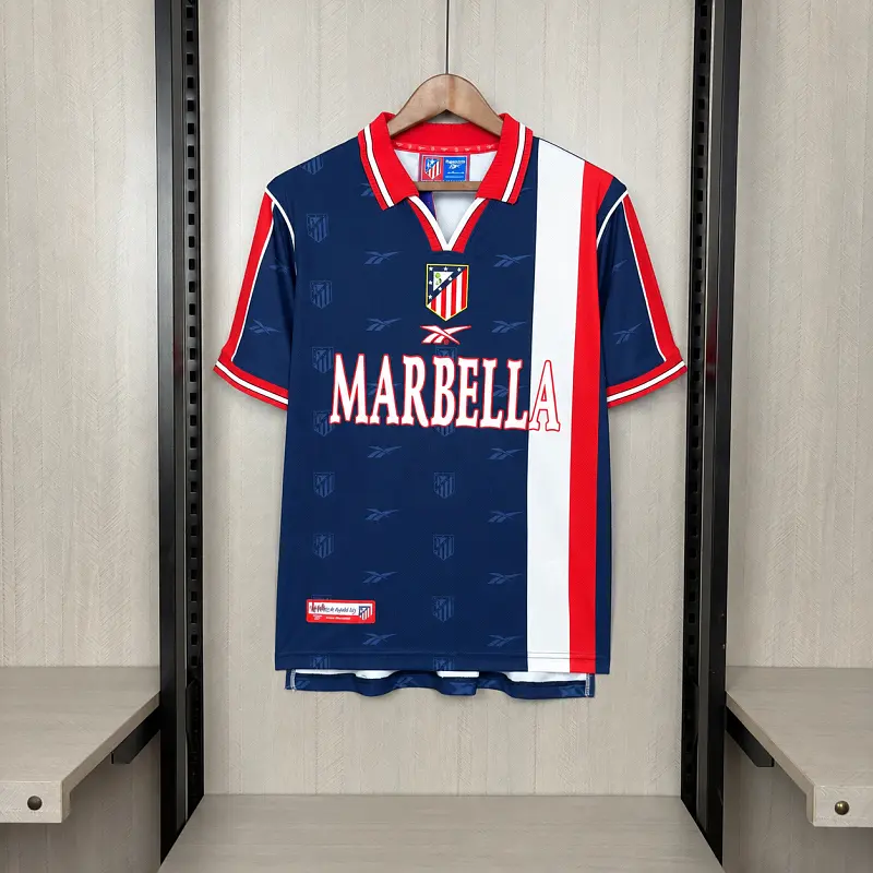 Atlético de Madrid Retrô 98/99 Fora