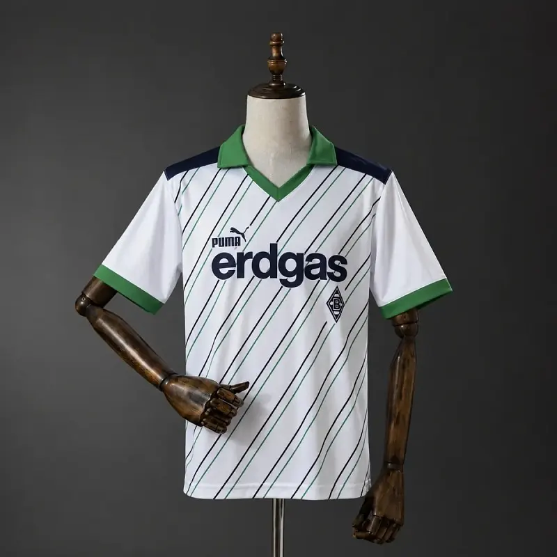 Borussia Mönchengladbach Retrô 1986 Casa (Borussia önchen)