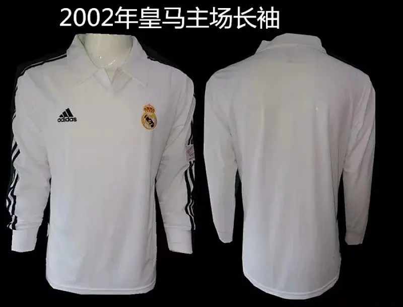 Real Madrid Retrô 2002 Casa