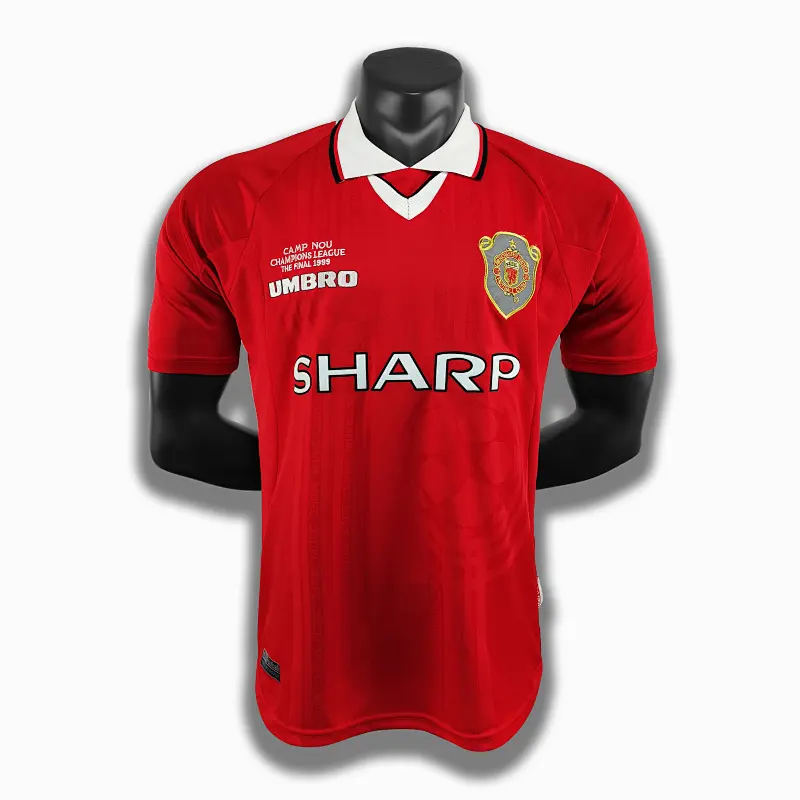 Manchester United Retrô 1999 Casa
