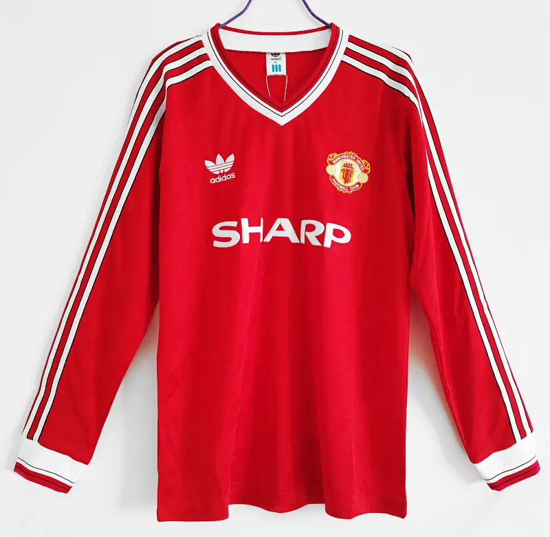 Manchester United Retrô 1986 Casa