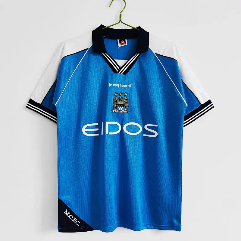 Manchester City Retrô 90/01 Casa (rtero)